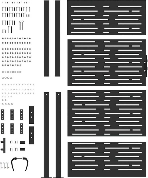 Produktbild vidaXL Aussentor