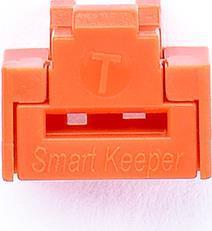Image du produit Smart Keeper Basic RJ45 Port Blocker orange 100 pcs.