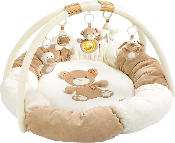 Fehn Couverture rampante avec l'ours arc-en-ciel