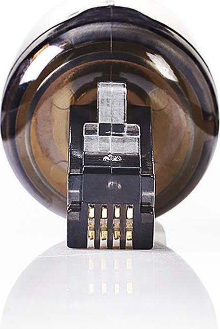 Produktbild Nedis Anti-Twist Telefon Adapter | Verbindungstyp: RJ10 | Adaptertyp: Adapter | PVC | Schwarz / Tran