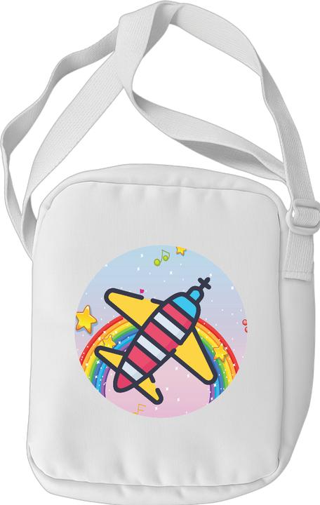 Produktbild Bügelbilder Schul & Freizeitsrucksack-Set Rainbow Rakete (15 l)
