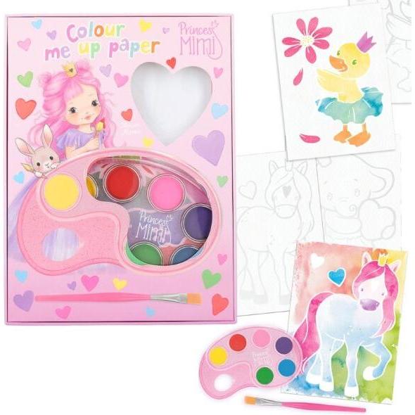 Thumbnail - Depesche, Künstlerfarbe + Bastelfarbe, Princess Mimi -Colour Me Up Paper ( 0412126 )