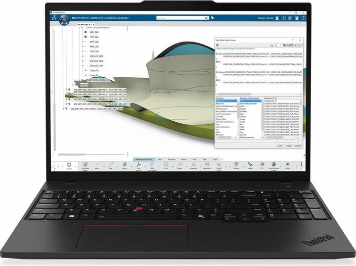 Produktbild Lenovo ThinkPad P16s Gen 4 (16", AMD Ryzen AI 9 HX PRO 370, 64 GB, 1000 GB, CH)