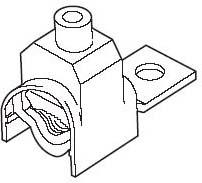 Actual product image ABN XAS240 V connection terminal 35-240qmm Terminals