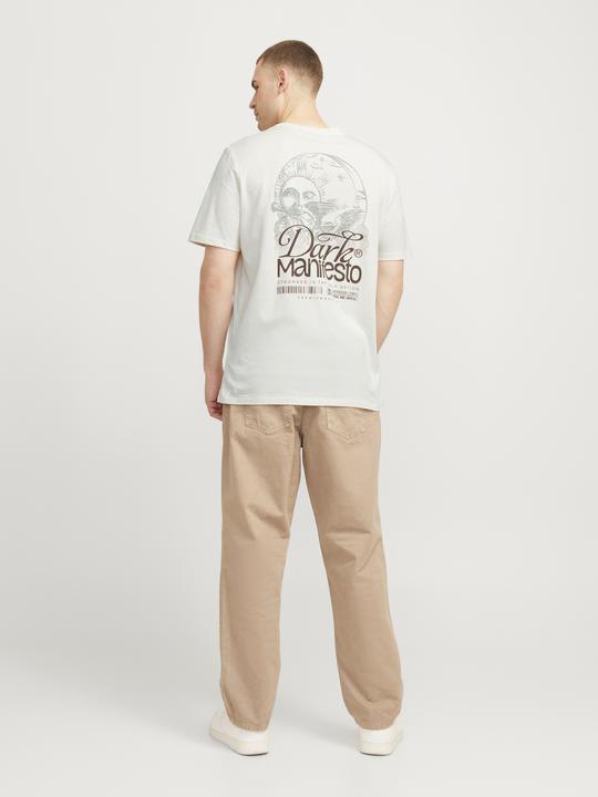 Actual product image Jack & Jones Plus back print T-shirt T-shirt (5XL)