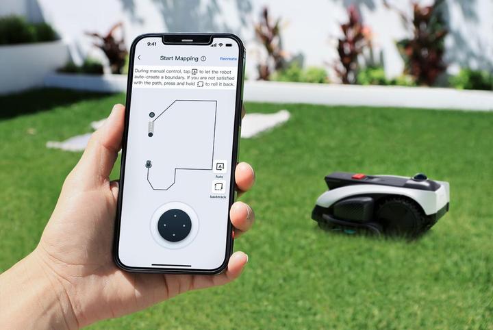 Actual product image Ecovacs Mähroboter (1200 m², Without boundary wire)