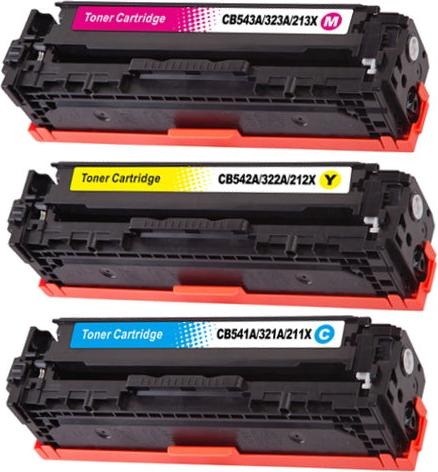 Produktbild Hermex Kompatibler Toner für HP Color LaserJet CP1515n (M, Y, C)