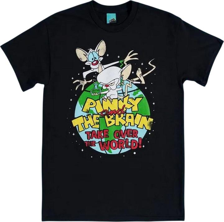 Produktbild Pinky and The Brain Take Over The World TShirt (L)