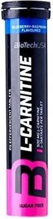 Actual product image Biotech USA L-carnitine Effervescent (20 Piece, Capsules)
