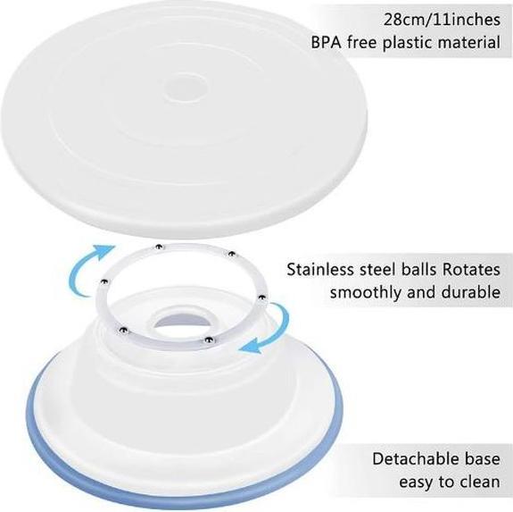 Actual product image MU Classic Drehbare Tortenplatte Set
