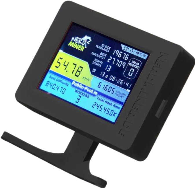 Nerdminer 2.8" (Bitcoin)