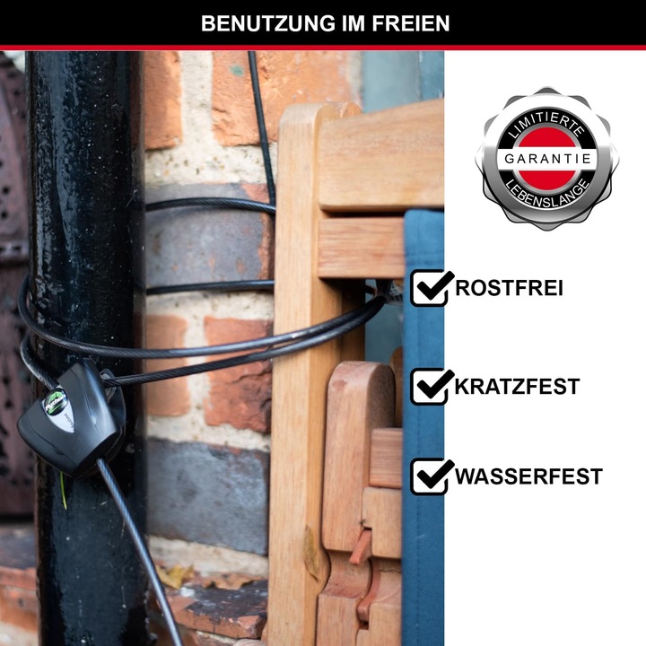 Actual product image Master Lock Python Compact (180 cm)