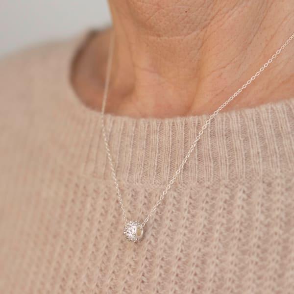 Produktbild dm ebelin Halskette 925 Silber (Silber)