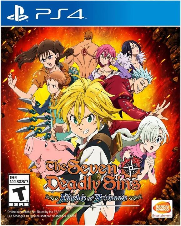 Actual product image Bandai Namco NAMCO Entertainment The Seven Deadly Sins: Knights of Britannia Standard PlayStation 4 (PS4, Multilingual)