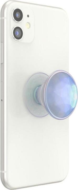Actual product image PopSockets Uchwyt i podstawka do telefonu Luxe Iridescent Dichroic Diamond Frosted 806539