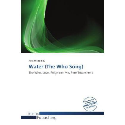 Water (The Who Song), Fachbücher