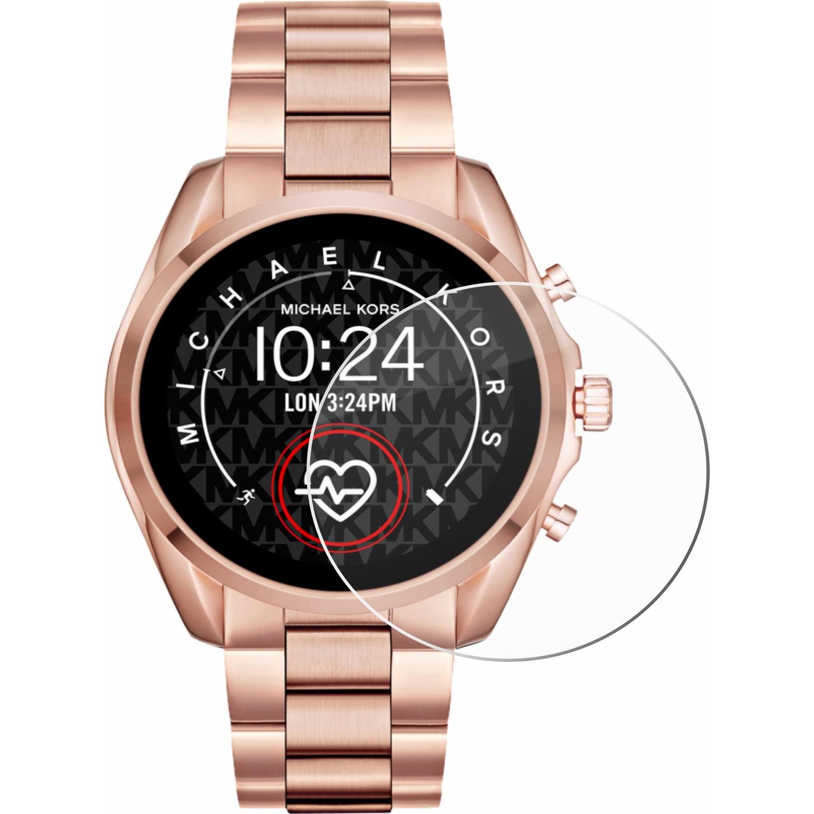 Thumbnail - Savvies Panzerglas Hartglas Displayschutz, Smartwatch Schutzfolie, Transparent
