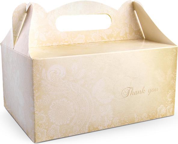 Produktbild Partydeco Decorative wedding cake boxes (1 pkt / 10 pc.)
