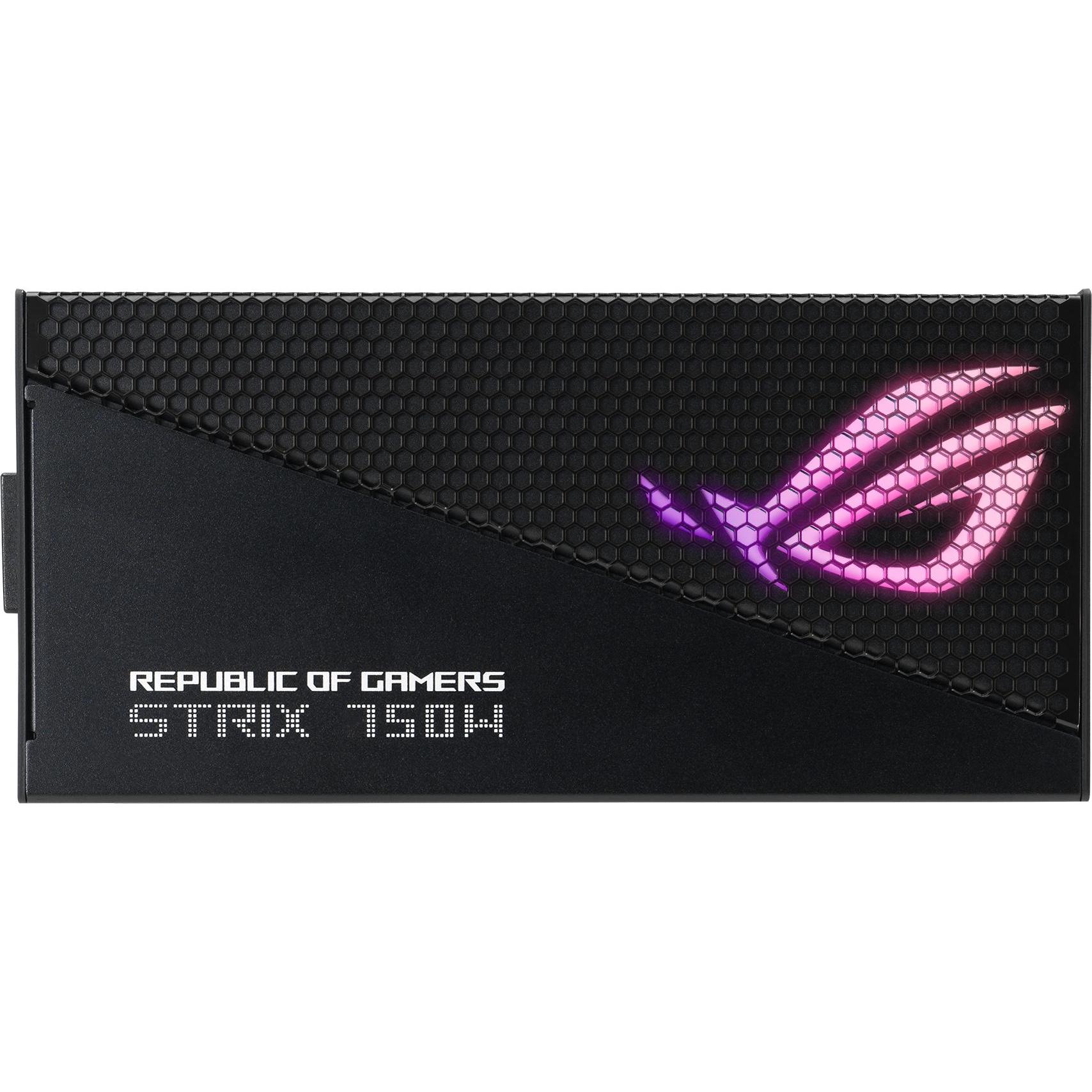ASUS PSU ROG STRIX 750W Gold Aura Edition (750 W), PC Netzteil, Schwarz