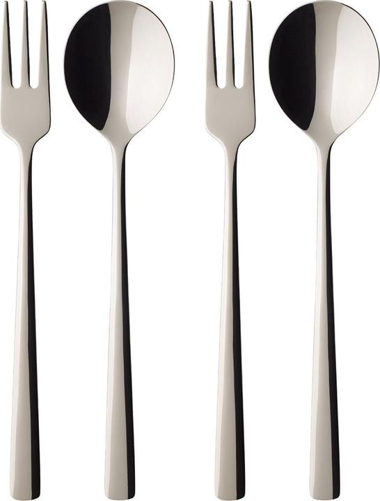 Produktbild Villeroy & Boch Spaghetti-Set 4tlg.,2 Löffel & 2 Gabeln Daily Line Specials (4 Stück, Besteck Set)
