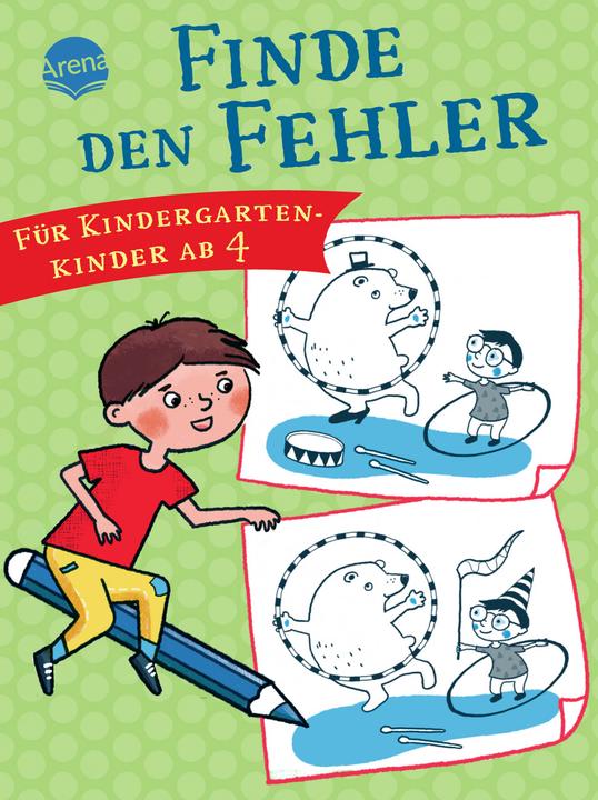 Produktbild Finde den Fehler. Für Kindergartenkinder ab 4 (Deutsch, Judith Ganter, 2022)