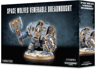 Actual product image Games Workshop Bjorn the Fell-Handed - Space Wolves Venerable Dreadnought - Murderfang (Plastic)