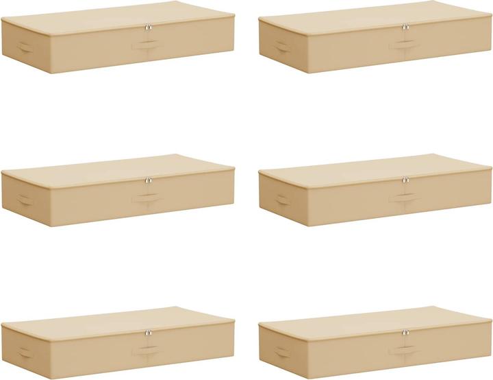 Actual product image vidaXL Aufbewahrungsbox (48 cm, 6x)