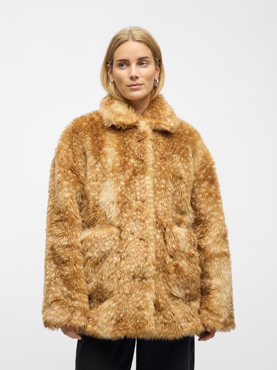 Produktbild Object Faux Fur Mantel