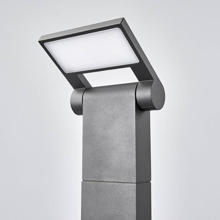 Image du produit Lucande Marius LED Lampe de jardin H100 Graphite (600 lm, IP54)