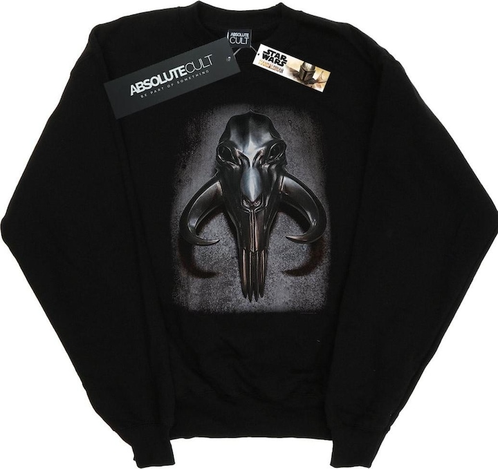 Actual product image Star Wars Mens The Mandalorian Mythosaur Skull Sweatshirt (5XL)