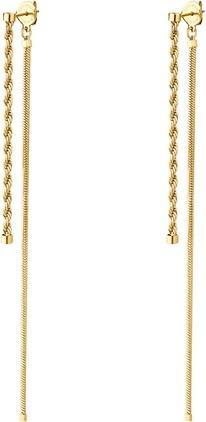Immagine prodotto Brosway - Long gold-plated earrings 2 in 1 Essential BNL09 - Length: 6 cm