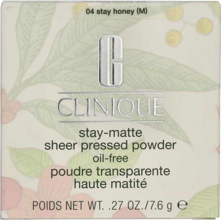Actual product image Clinique Stay Matte (No. 04 Stay Honey)