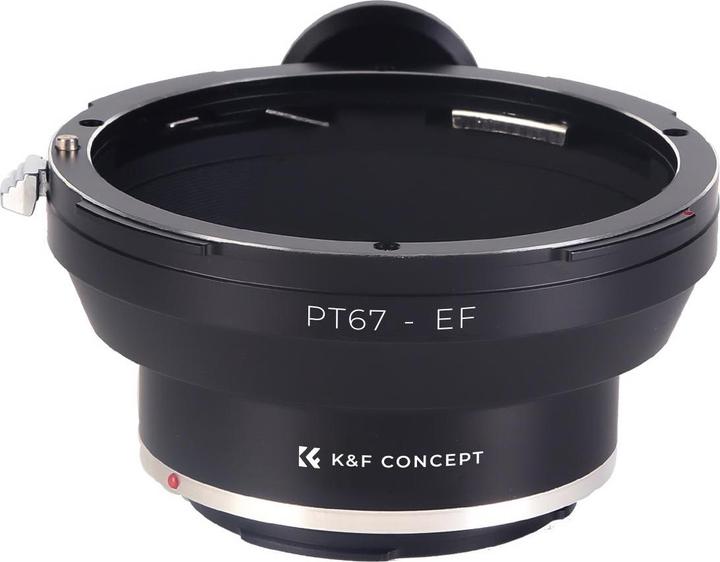 Image du produit K&F Concept Adaptateur d'objectif de haute précision, P67-EOS