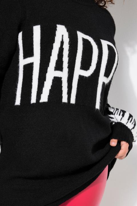 Produktbild Angel of Style Pullover, HAPPY-Statement, Ballon-Langarm (42, 44)