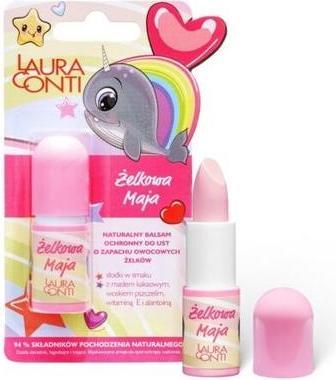 Actual product image Laura Conti Jelly May protective lip balm with the smell of fruit jelly bean 3.8g (Lip balm)