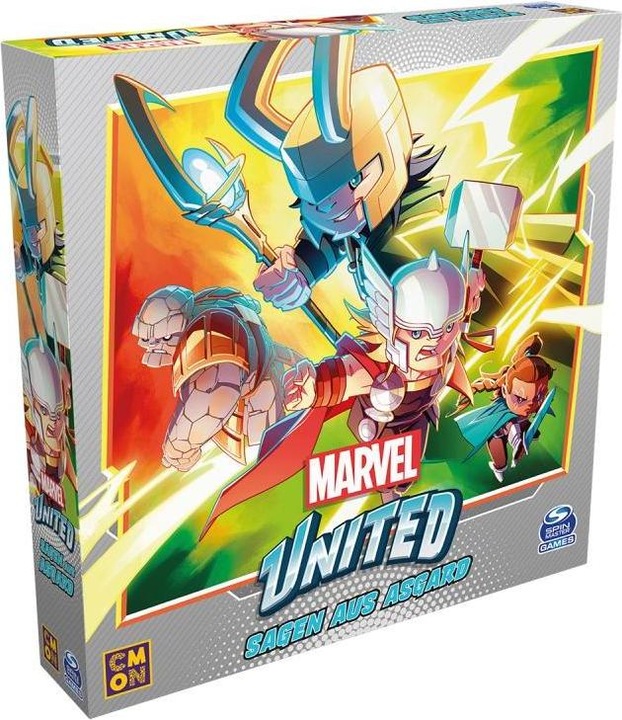 Produktbild Cmon CMND1303 - Sagen aus Asgard - Marvel United, 1-4 Spieler, ab 10 Jahren (DE-Erweiterung) (Deutsch)