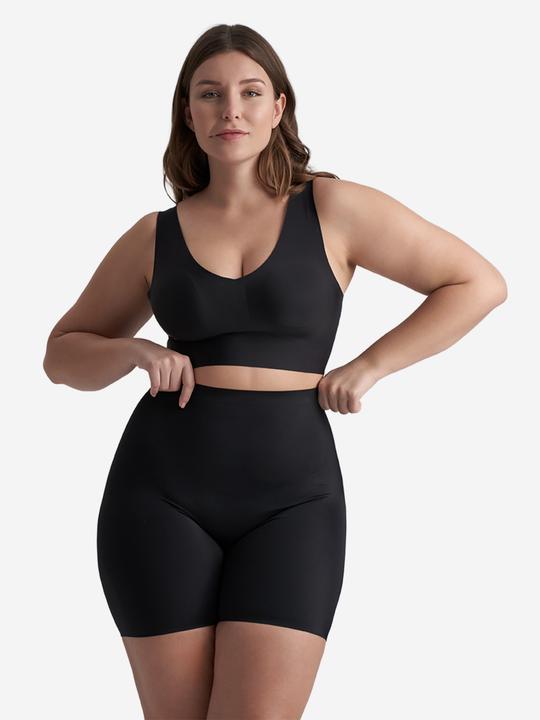 Actual product image Bye Bra Invisible Short Light Control - Black W. (M)