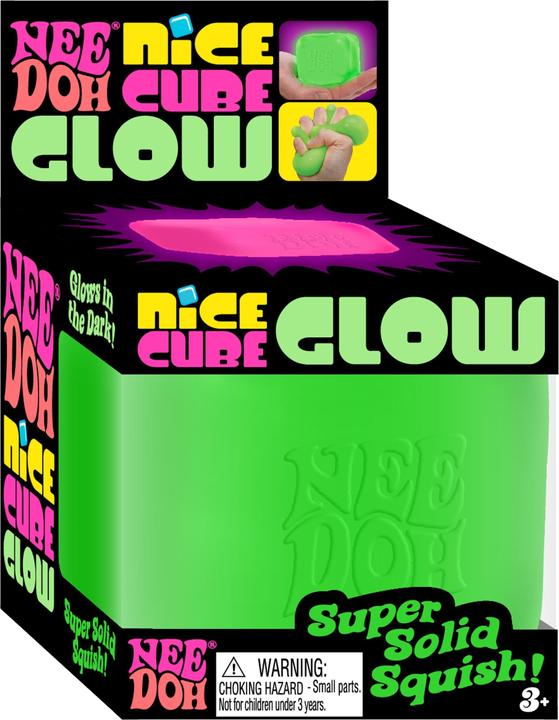 NeeDoh Nice Cube Glow Fidget Toy