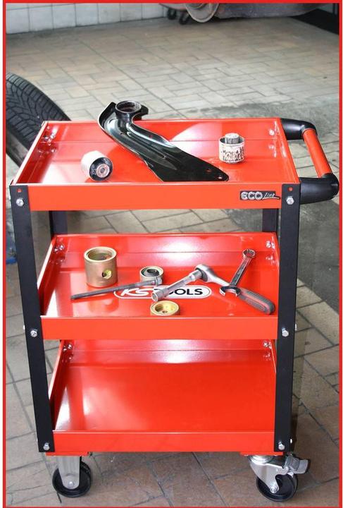 Immagine prodotto KS Tools Carrello di servizio per officina ECOline, HxLxP 850x680x425 mm, carico massimo 150 kg (1 x)