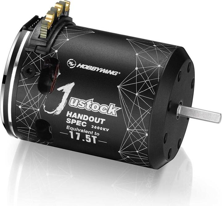 Produktbild Hobbywing Brushless Sensored Motor Xerun Justock 17.5T Handout