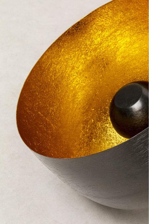 Image du produit Kare Design Lampe de sol Apollon Smooth noire ronde 35 (E27)