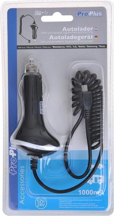 Produktbild ProPlus Autoladegerät 12V/24V Micro USB