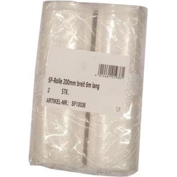 MultiLine Vacuumpose 200 mmx6 m 90 my på Rulle med Ru overflade,2 rl/pk, Abfallsack