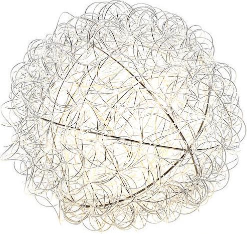 Produktbild Konstsmide 3514-303 Kugel EEK F A - G Warmweiss LED Silber