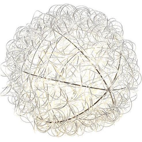 Konstsmide, Weihnachtsbeleuchtung, 3514-303 Kugel EEK F A - G Warmweiss LED Silber