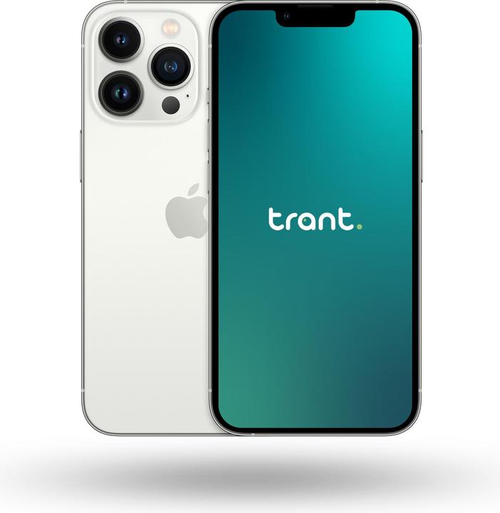 Produktbild Trant.ch iPhone 13 Pro (128 GB, Silber, 6.10", SIM + eSIM, B / Sehr gut)