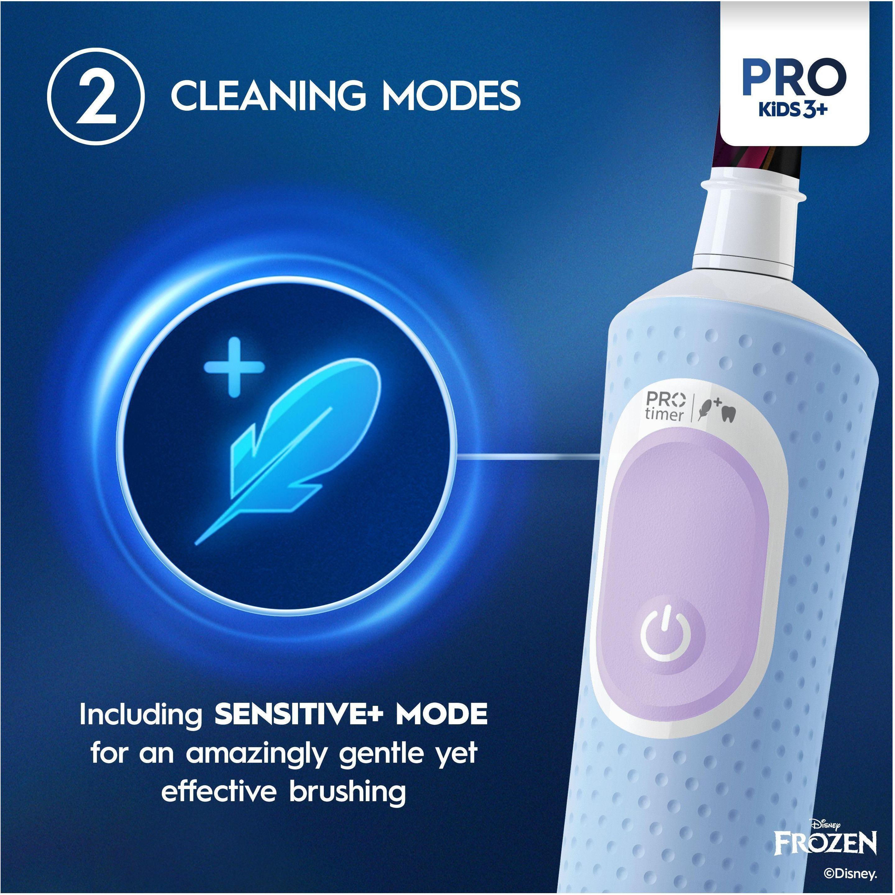 Thumbnail - Oral-B, Elektrische Zahnbürste, Vitality Pro Kids Frozen HBOX (Oszillierende Zahnbürste)