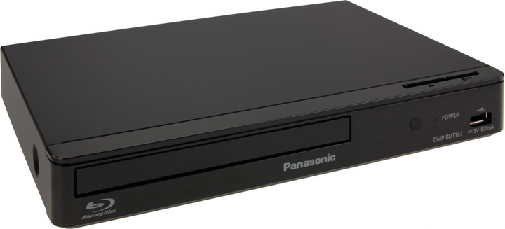 Immagine prodotto Panasonic Dmp-Bdt167 (1 GB, Lettore Blu-ray, Lettore DVD)