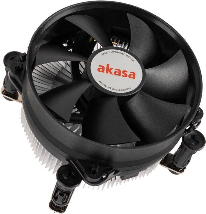 Produktbild Akasa Lo-Noise Intel LGA1700 Cooler up to 77W TDP (59.20 mm)