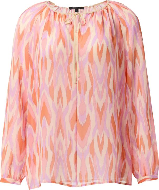 Image du produit Comma Bluse Chiffonbluse mit Allovermuster (34)